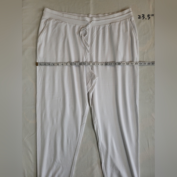 Talbots Haven Well Within 100% Cotton White Joggers NEW Size XXL - Picture 7 of 10